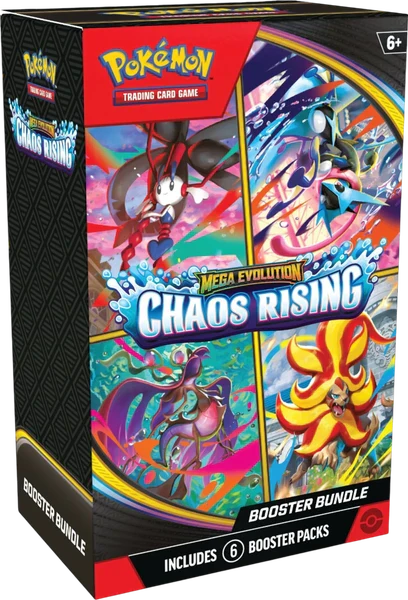 Pokémon TCG: Mega Evolution - Chaos Rising - Booster Bundle