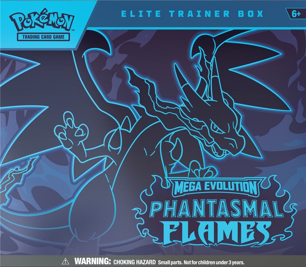 Pokémon TCG: Mega Evolution - Phantasmal Flames - Elite Trainer Box